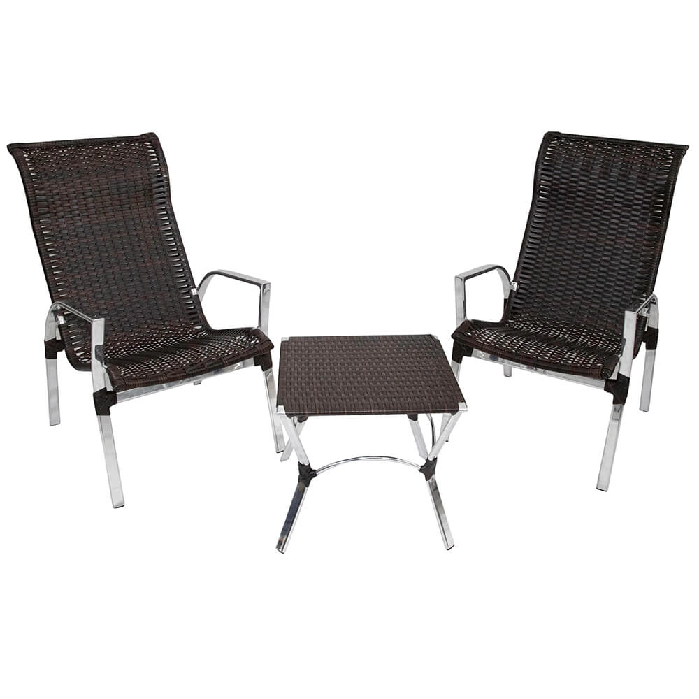 2 Cadeiras de descanso + mesa de centro