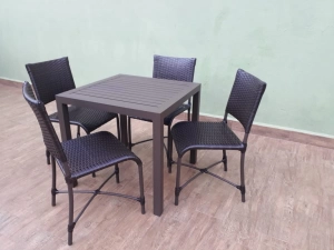 Conjunto Alpinea - Mesa Quadrada