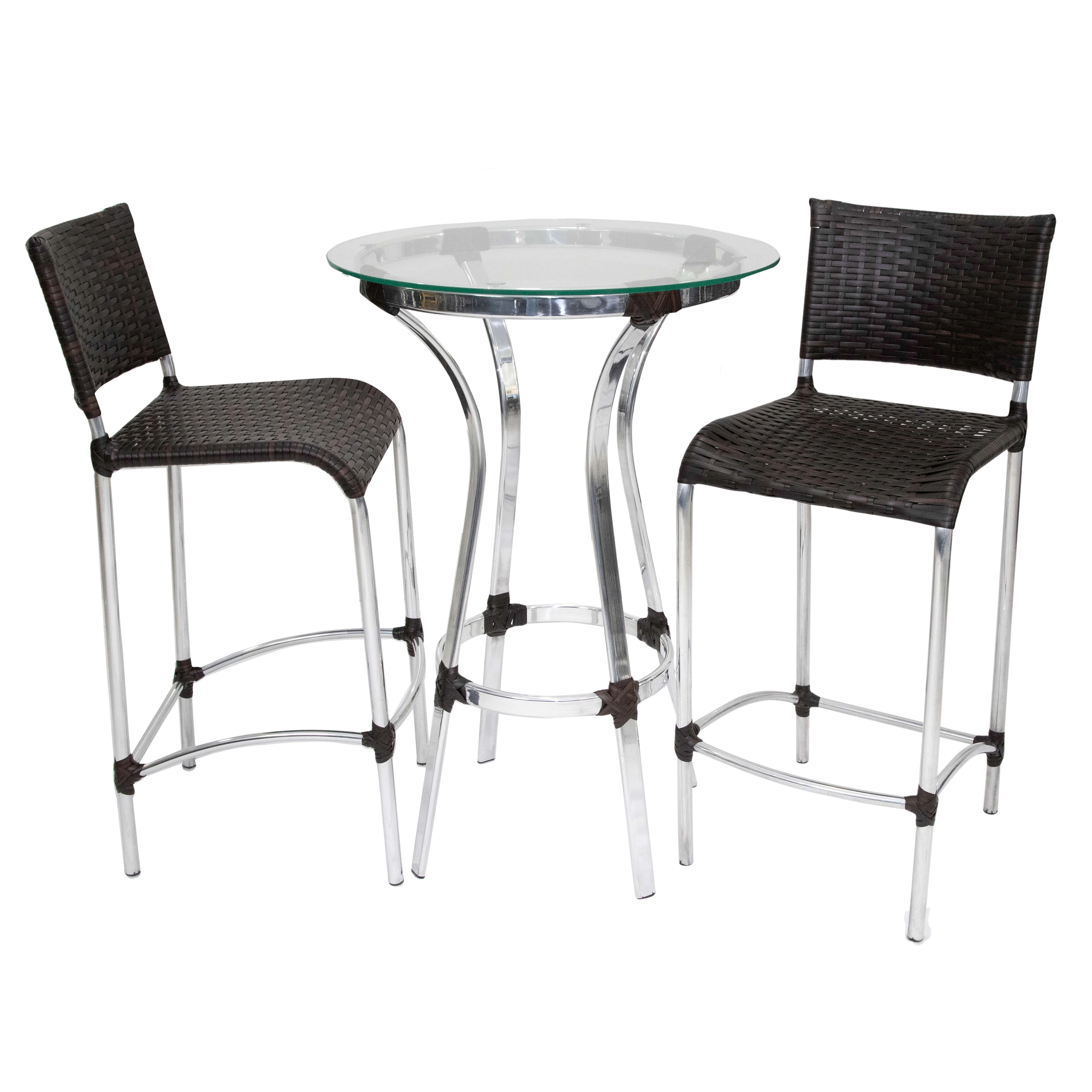 Bistrô Bahamas com /2 banquetas Luna