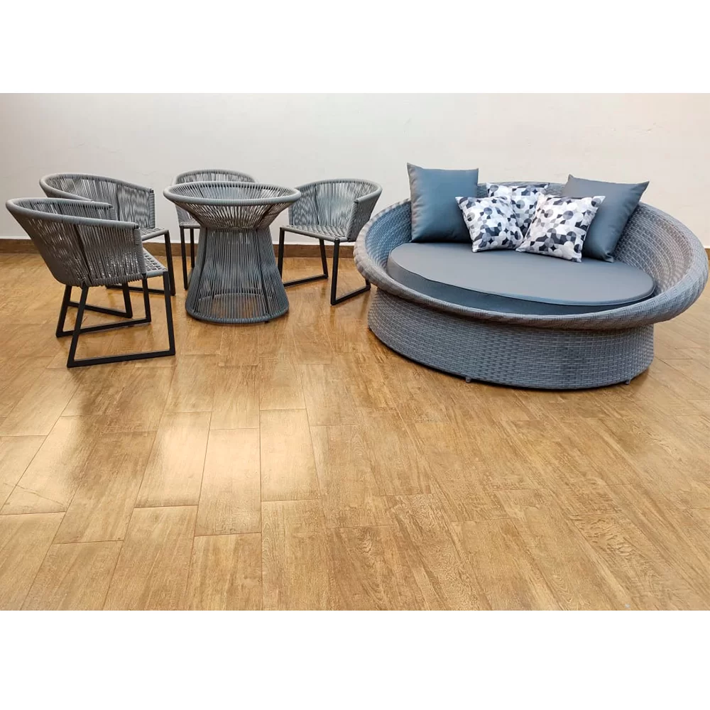 Conjunto Janaina com Chaise cordão sintético  