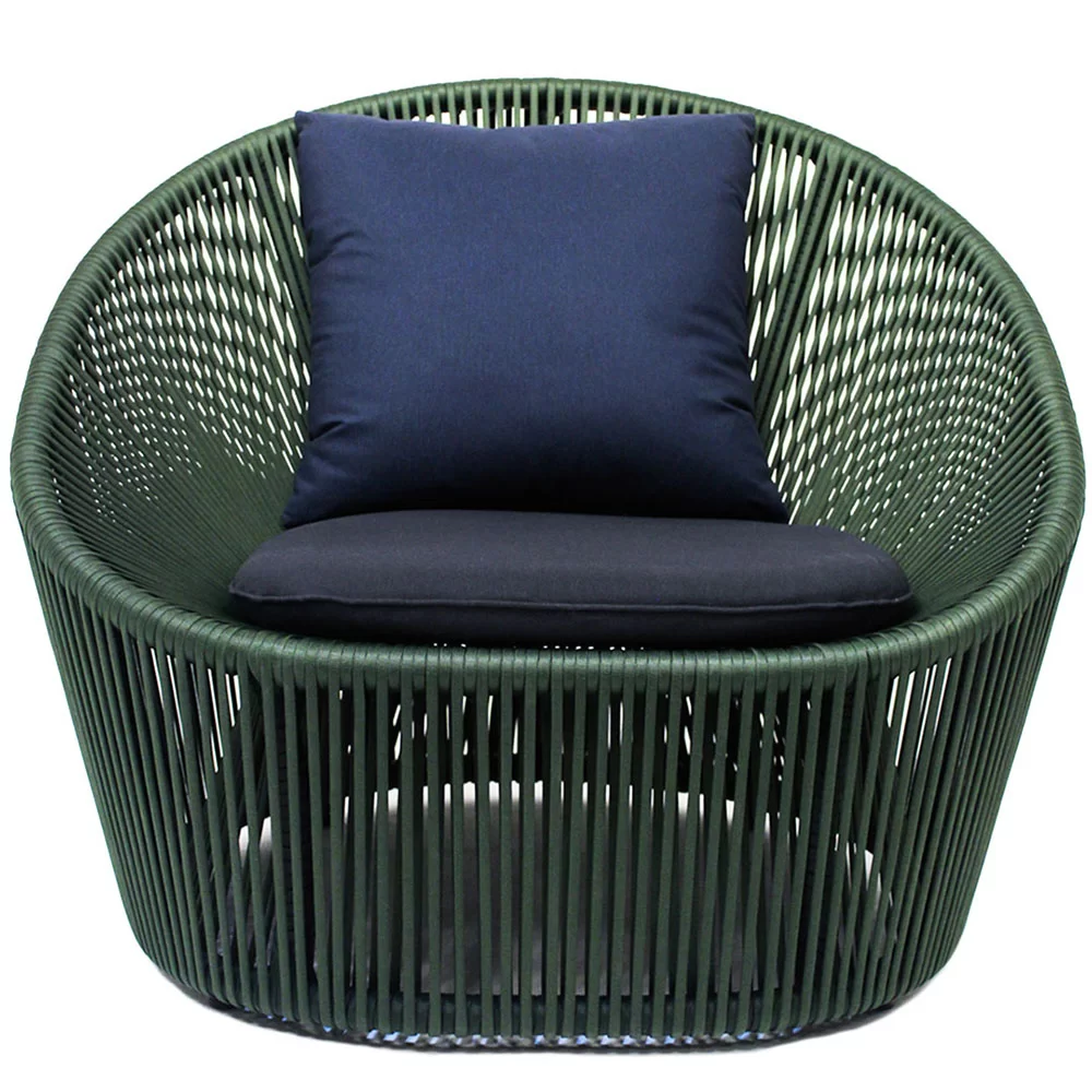Mini Chaise Amanda Tricô Náutico