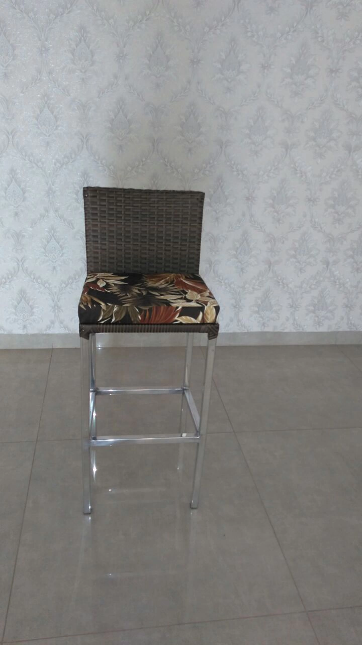 Banqueta Bahia com estofado