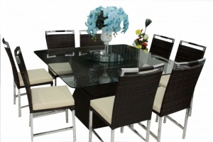 Conjunto Mesa Vitale com 8 cadeiras Imperial